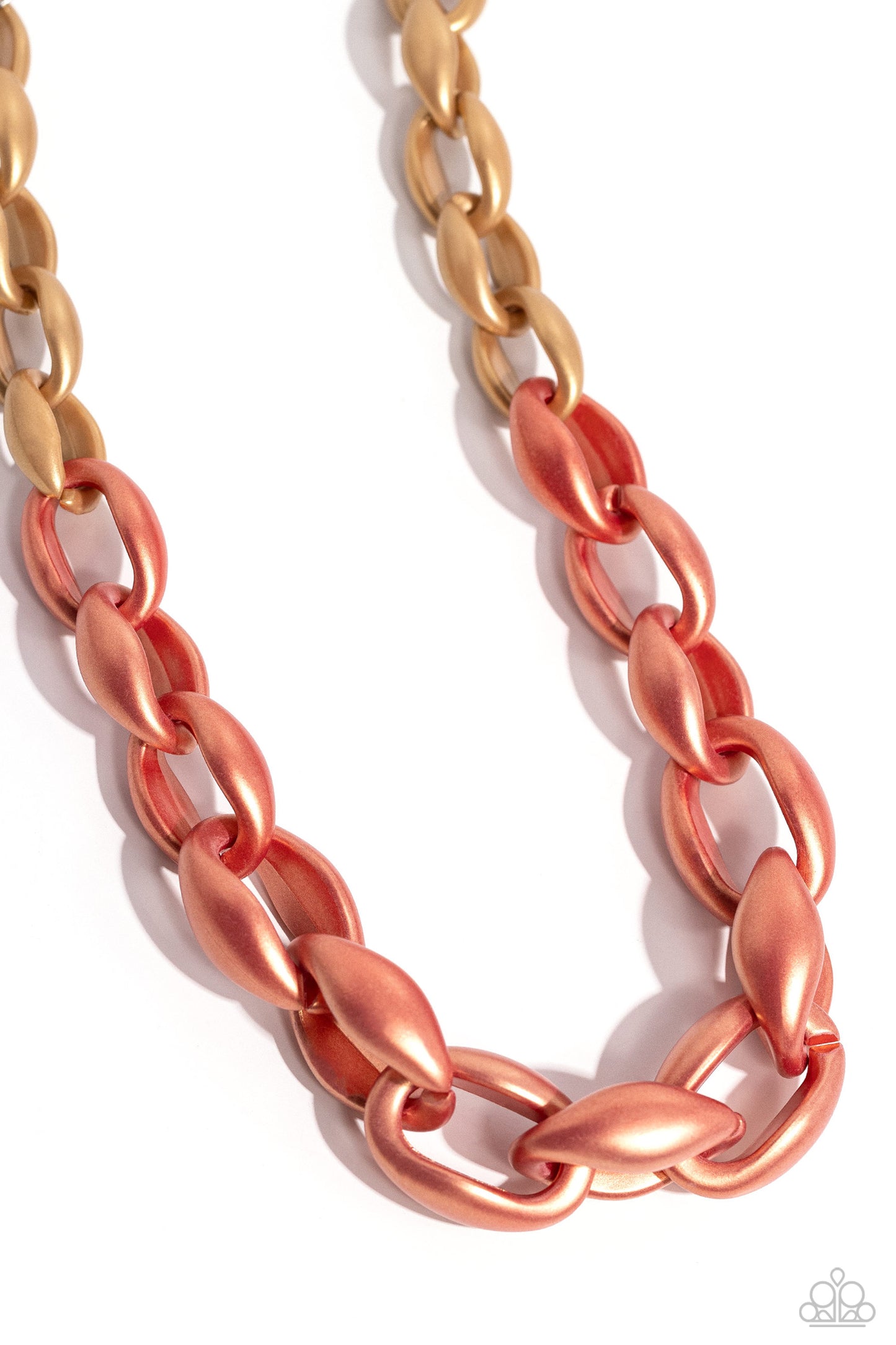 Statement Season - Orange Necklace  - Paparazzi Accessories