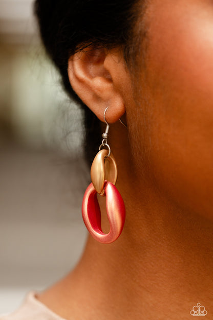 Statement Season - Orange Necklace  - Paparazzi Accessories