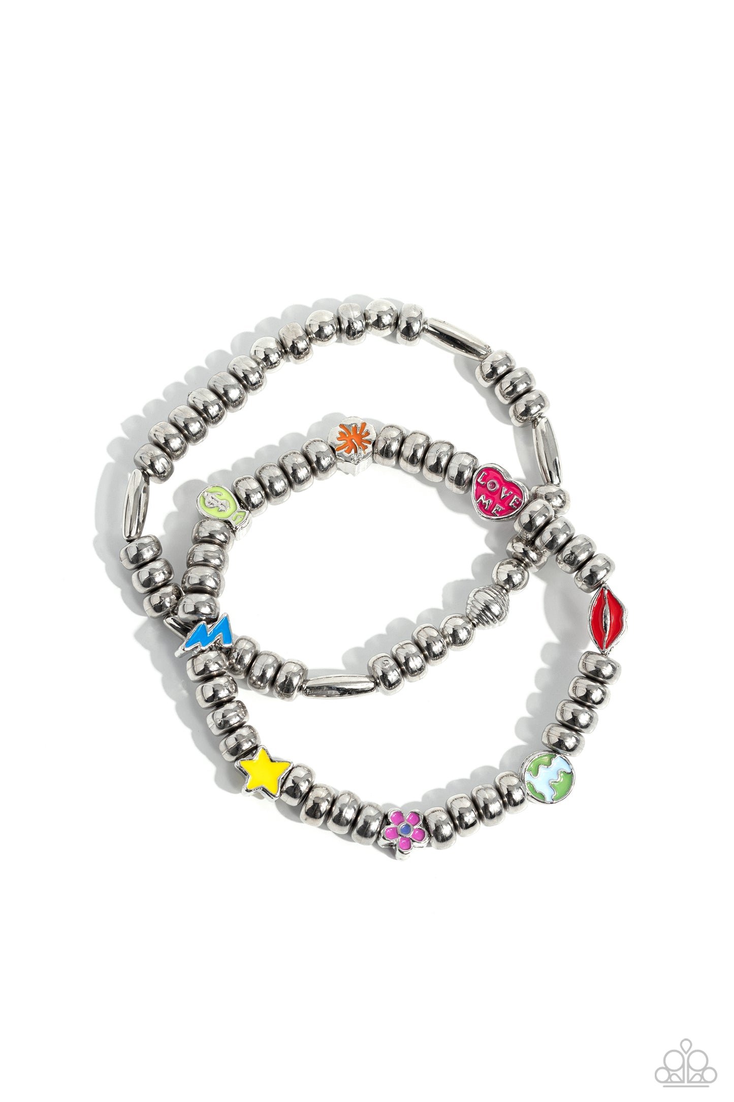 Charming Campaign - Multi Bracelets  - Paparazzi Accessories