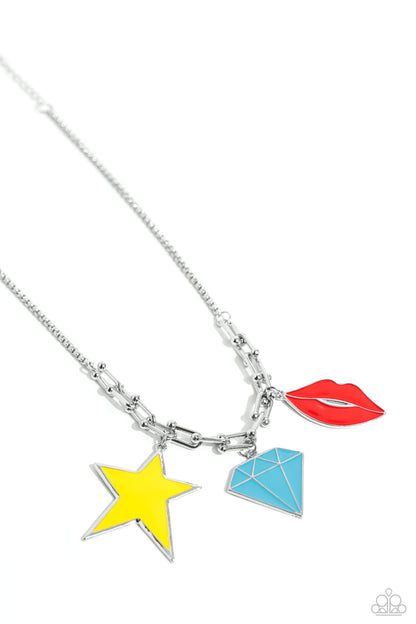 Scouting Shapes - Multi Necklace  - Paparazzi Accessories