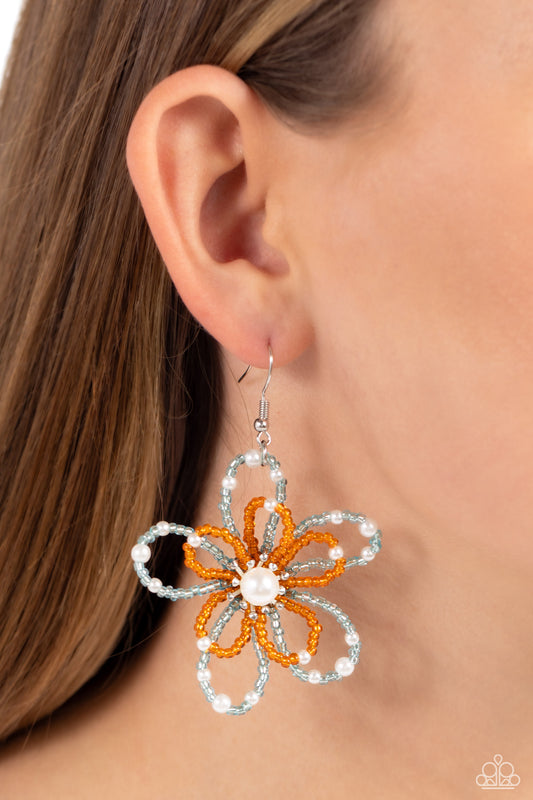 PEARL Crush - Orange Earrings