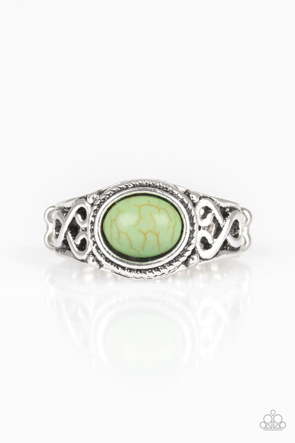 Set In Stone - Green - Paparazzi Accessories 