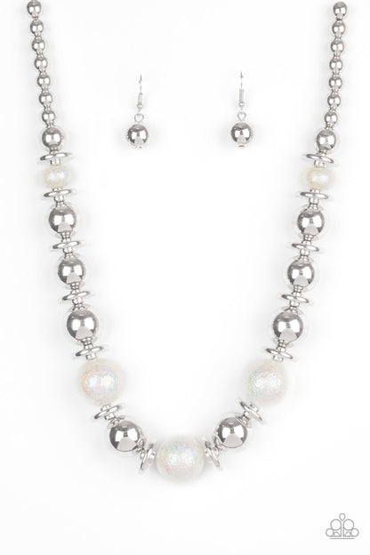 Twinkle Twinkle, I’m The Star - White Necklace - Paparazzi Accessories - Paparazzi Accessories 