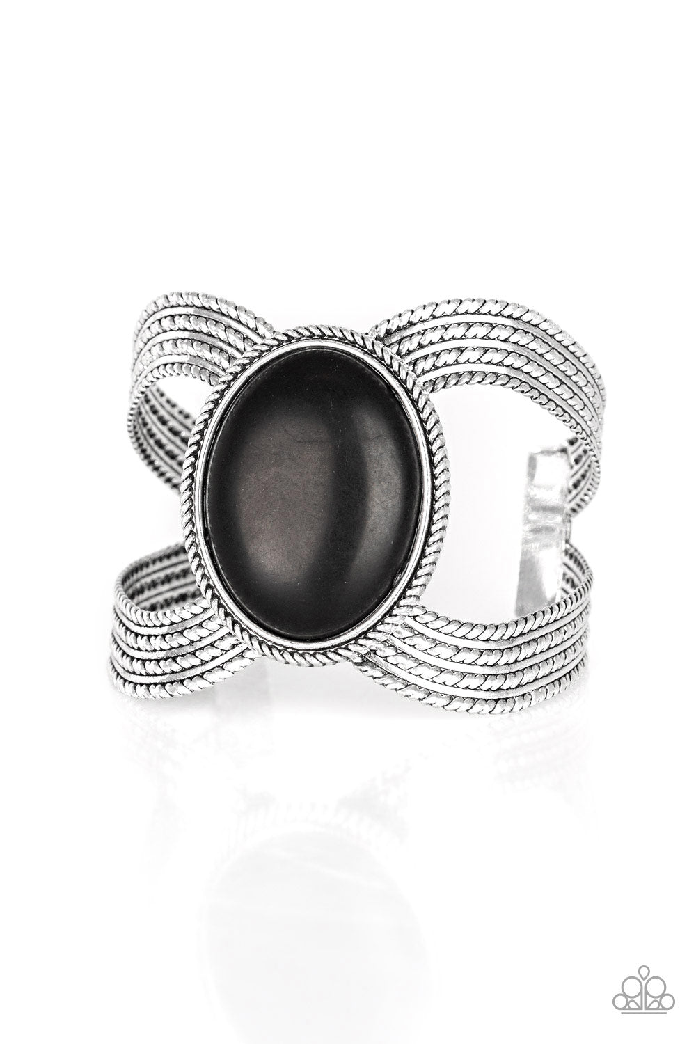Coyote Couture -  Black Bracelet - Paparazzi Accessories - Paparazzi Accessories 