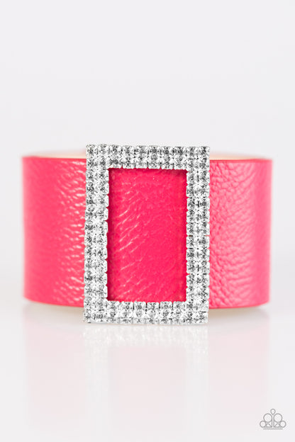 Stunning For You Pink - Urban Bracelet - Paparazzi Accessories - Paparazzi Accessories 