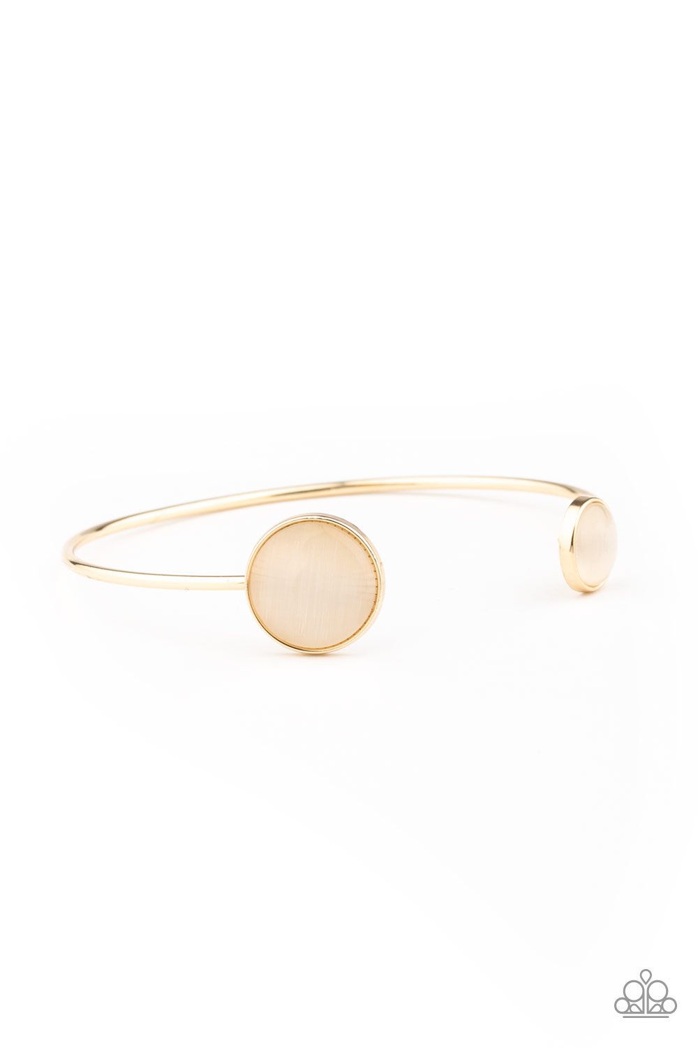 Brilliantly Basic - Gold Bracelet - Paparazzi - Paparazzi Accessories 