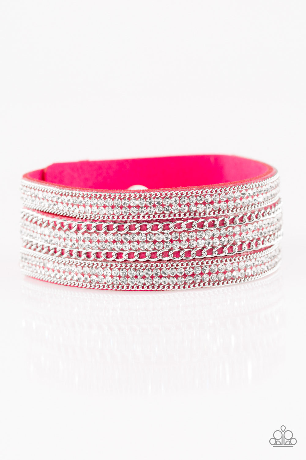 Dangerously Drama Queen Pink Bracelet - Paparazzi Accessories 