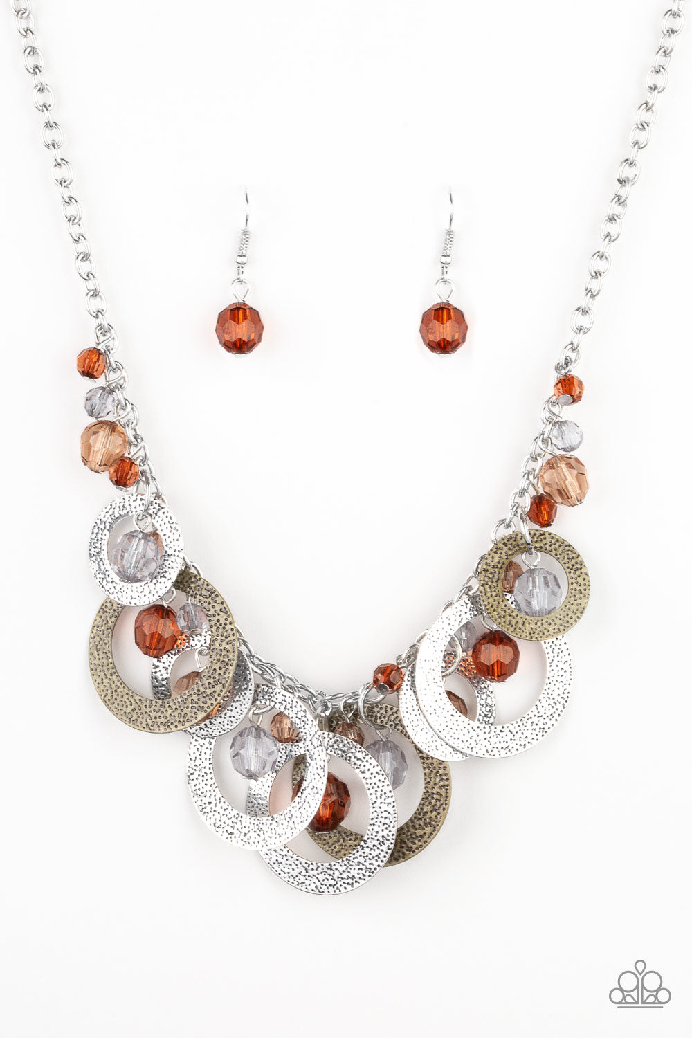 Turn It Up - Multi Necklace - Paparazzi Accessories - Paparazzi Accessories 