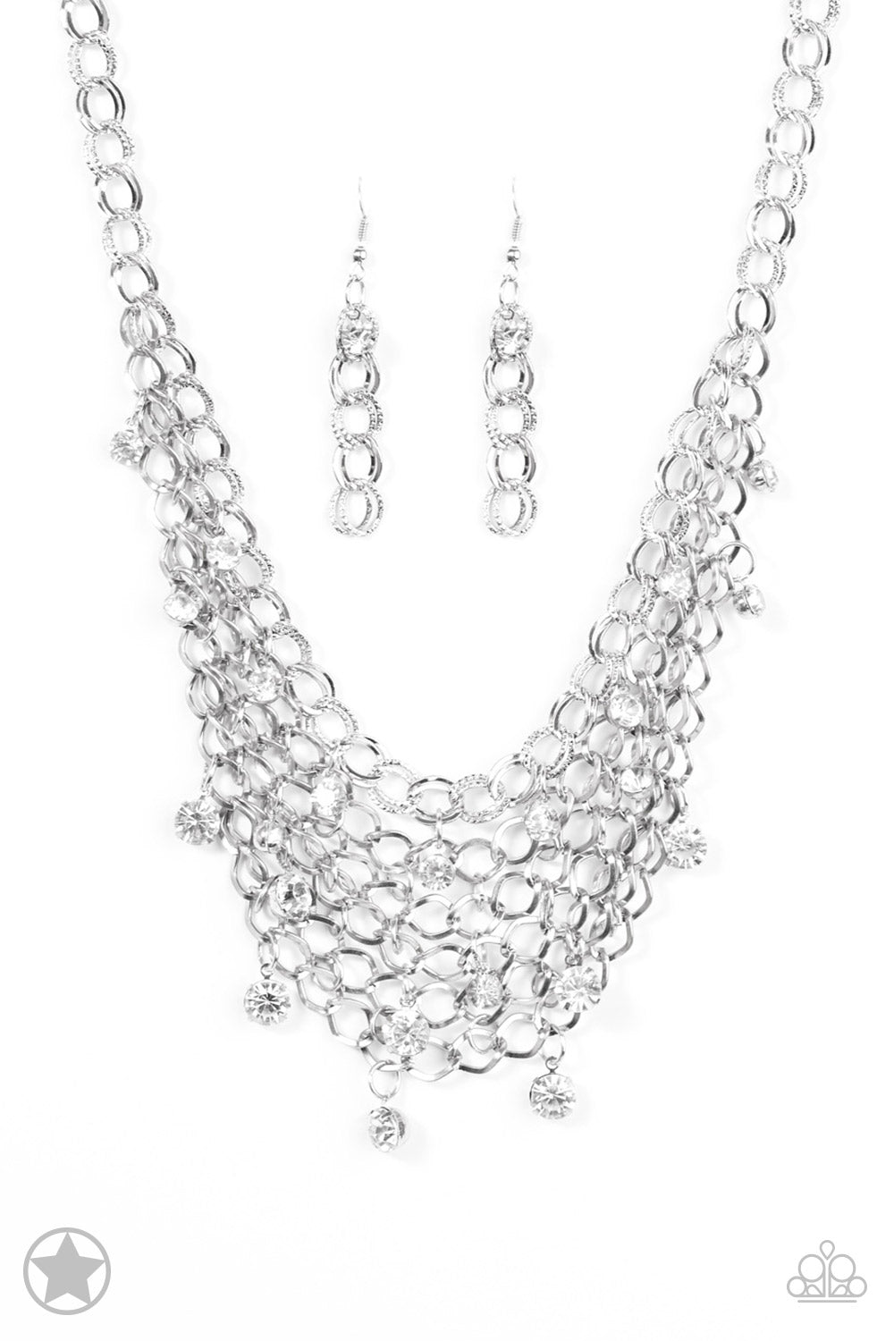 Fishing for Compliments - Silver - Paparazzi Accessories 
