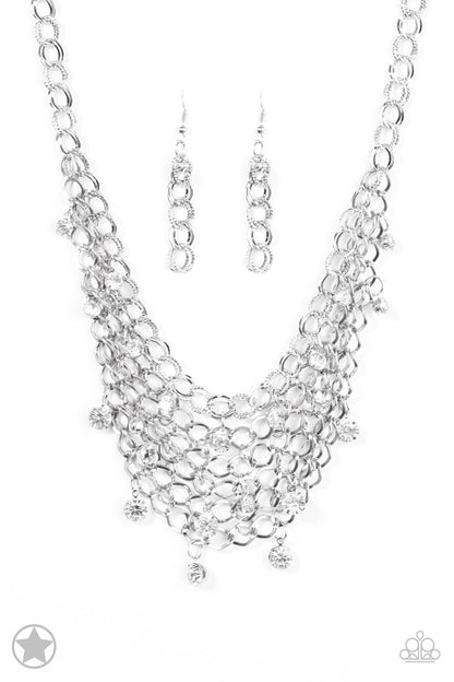 Fishing for Compliments - Silver - Paparazzi Accessories 