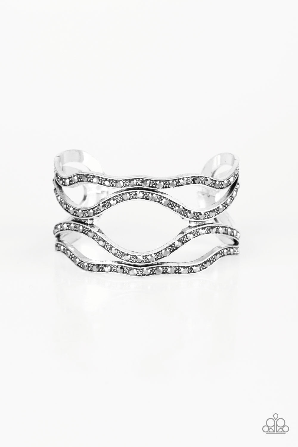 Speaks Volumes - Silver Bracelet - Paparazzi Accessories - Paparazzi Accessories 