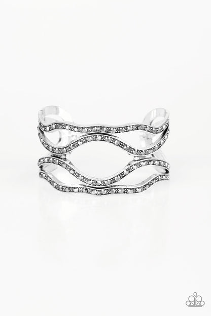 Speaks Volumes - Silver Bracelet - Paparazzi Accessories - Paparazzi Accessories 