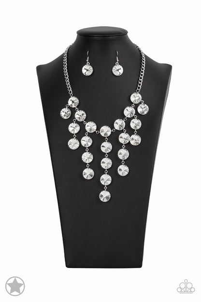 Spotlight Stunner - Rhinestone Necklace - Paparazzi Accessories 