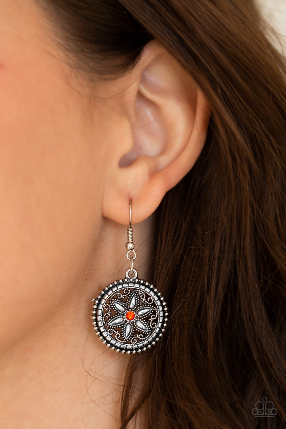 Written In The STAR LILIES - Orange - Paparazzi Accessories 