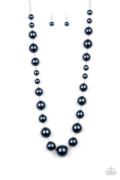 Pearl Prodigy - Blue Necklace - Paparazzi Accessories - Paparazzi Accessories 