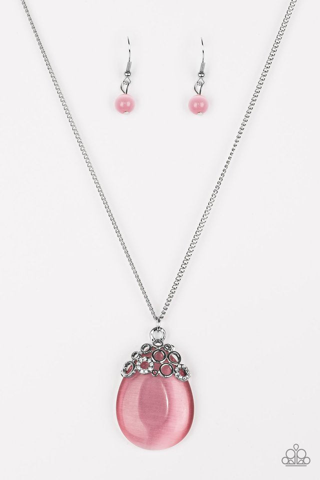 Nightcap and Gown - Pink - Paparazzi Accessories 