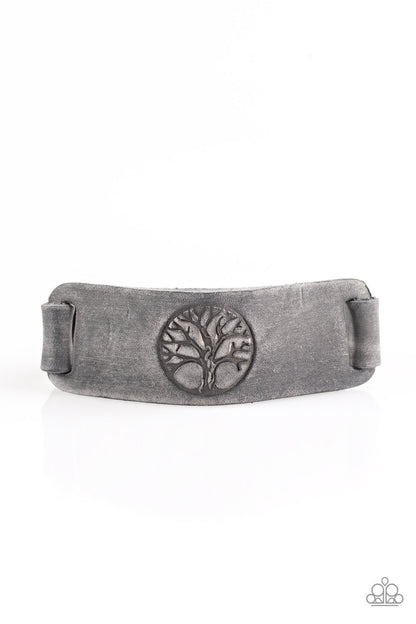 Remember Your Roots - Silver Urban Bracelet - Paparazzi Accessories 
