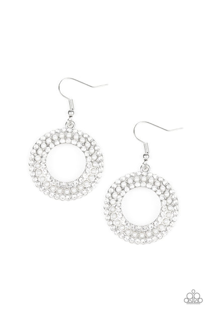 Sparkle Splurge - White - Paparazzi Accessories 