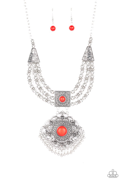 Sante Fe Solstice - Red - Paparazzi Accessories - Paparazzi Accessories 