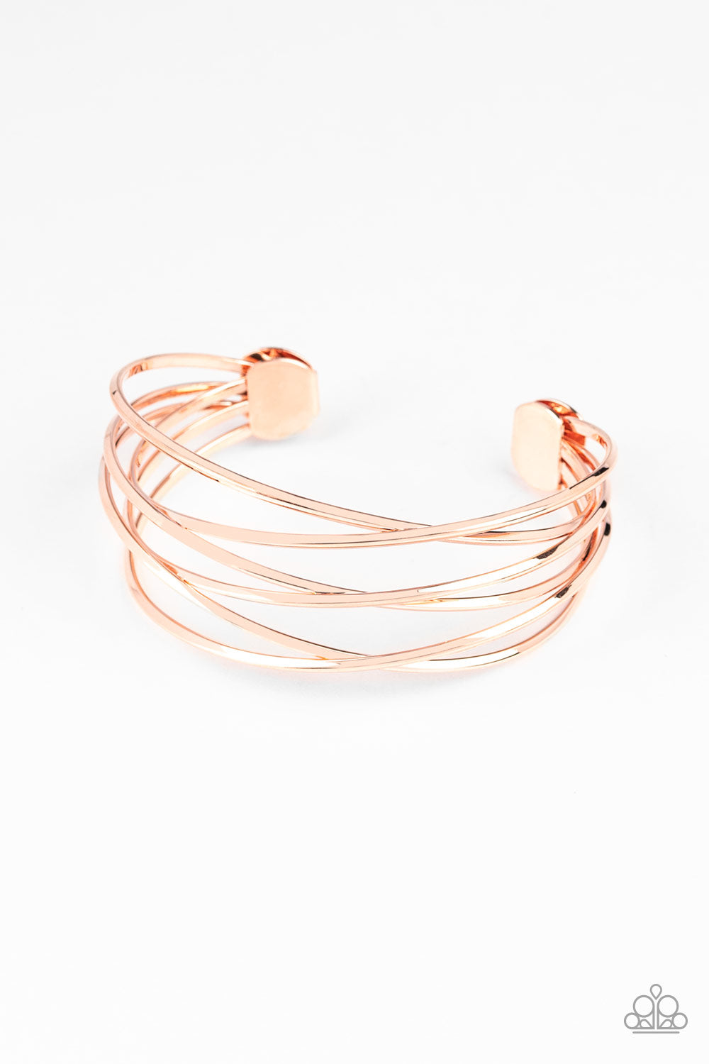 Down to the Wire - Copper Bracelet - Paparazzi Accessories - Paparazzi Accessories 