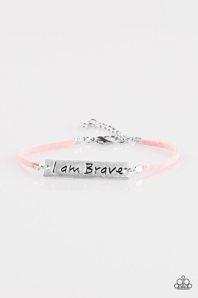 Brave Spirit Pink Bracelet - Paparazzi Accessories 