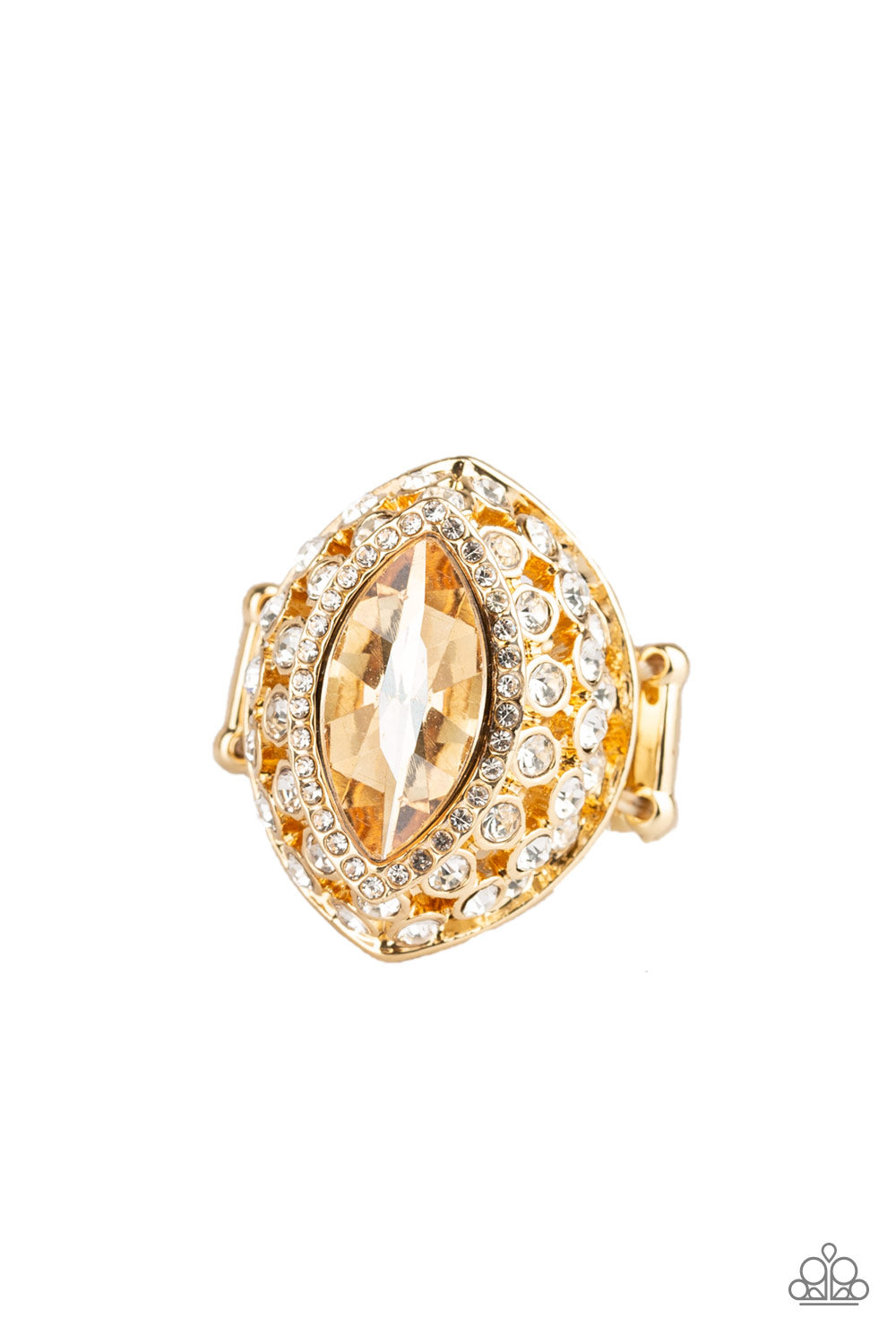 Royal Radiance - Gold - Paparazzi Accessories - Paparazzi Accessories 
