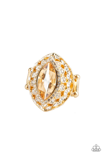 Royal Radiance - Gold - Paparazzi Accessories - Paparazzi Accessories 