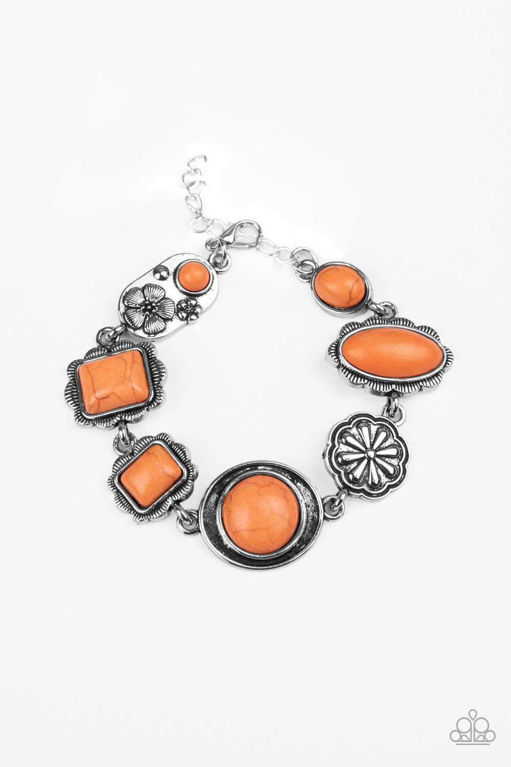 Gorgeously Groundskeeper - Orange - Paparazzi - Paparazzi Accessories 