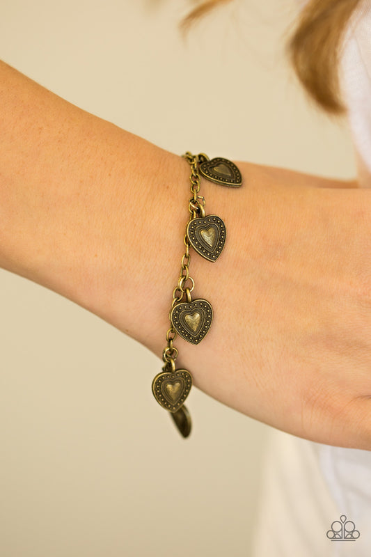 My Everything - Brass Bracelet - Paparazzi Accessories - Paparazzi Accessories 