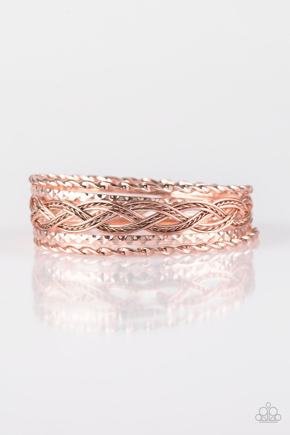 Straight Street - Gold Bracelet - Paparazzi - Paparazzi Accessories 