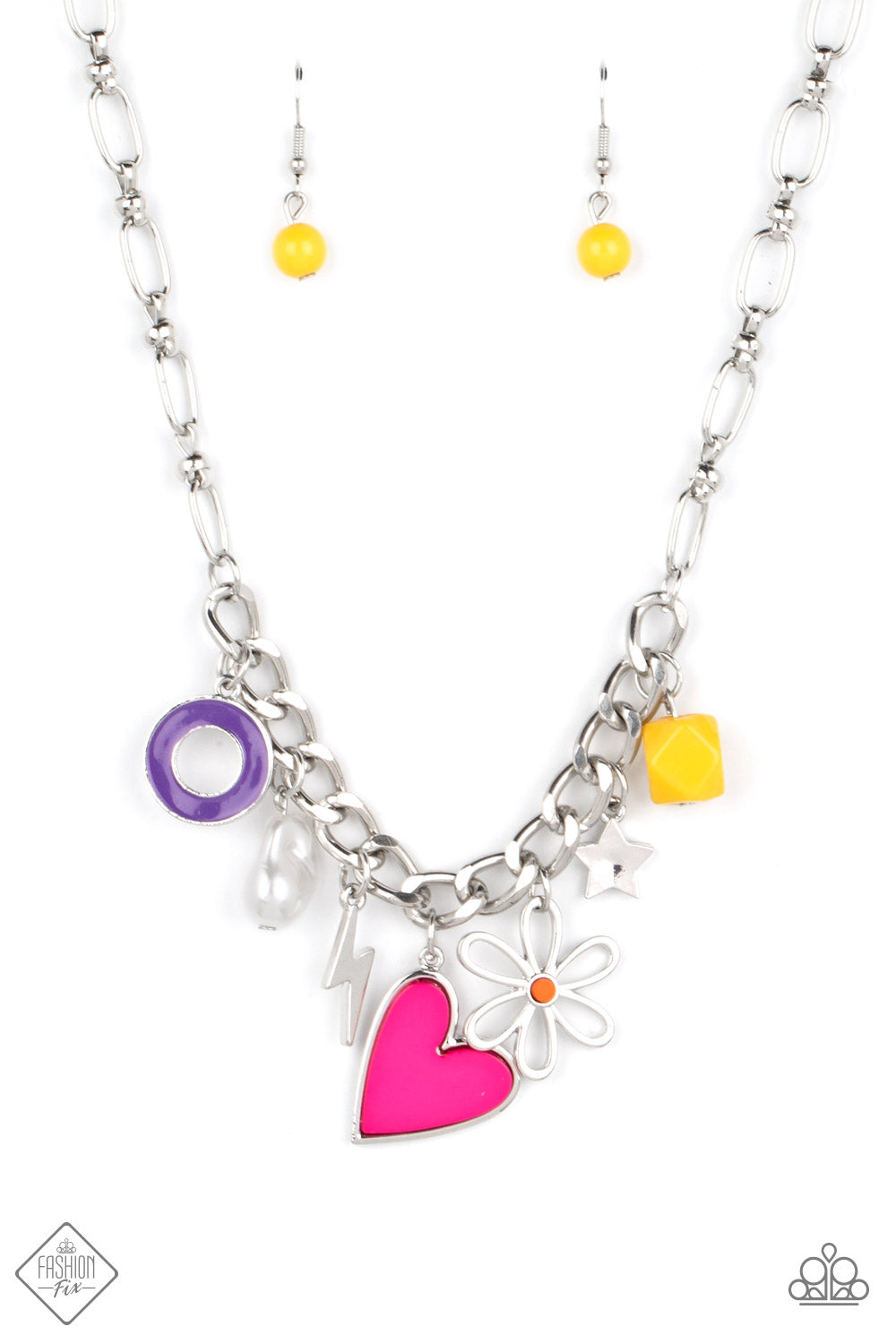 September 2022  Fashion Fix Set (Living in CHARM-ony - Multi) - Paparazzi Accessories 