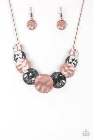 A Daring Discovery- Multi Necklace - Paparazzi Accessories 