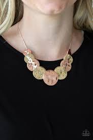 A Daring Discovery - Copper Necklace - Paparazzi Accessories - Paparazzi Accessories 