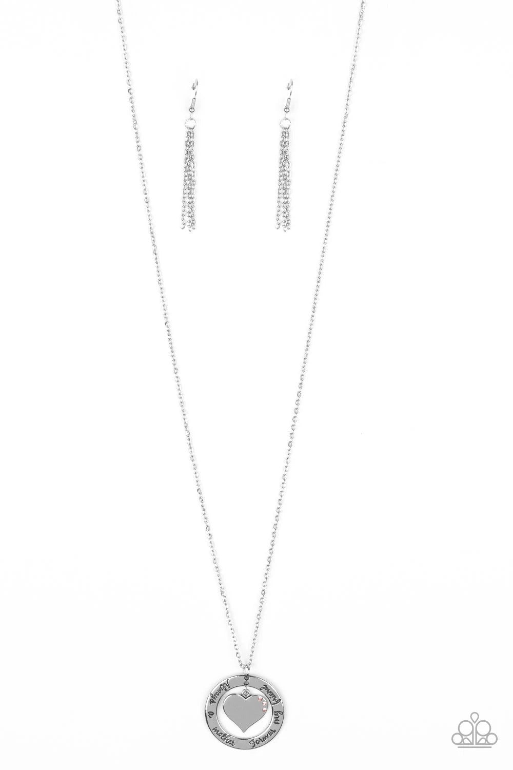 Always A Mother, Forever a Friend - Pink Necklace - Paparazzi Accessories - Paparazzi Accessories 