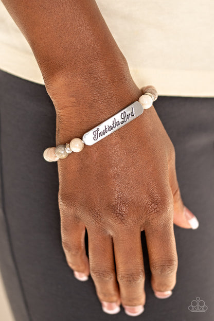 Keep the Trust - Brown Bracelet - Paparazzi Accessories - Paparazzi Accessories 