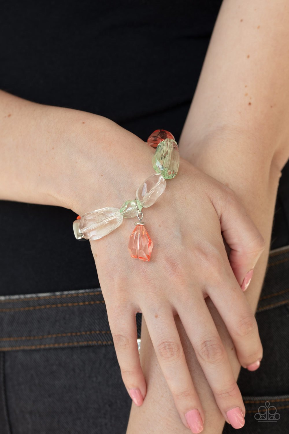 Gemstone Glamour - Multi Bracelet - Paparazzi Accessories - Paparazzi Accessories 