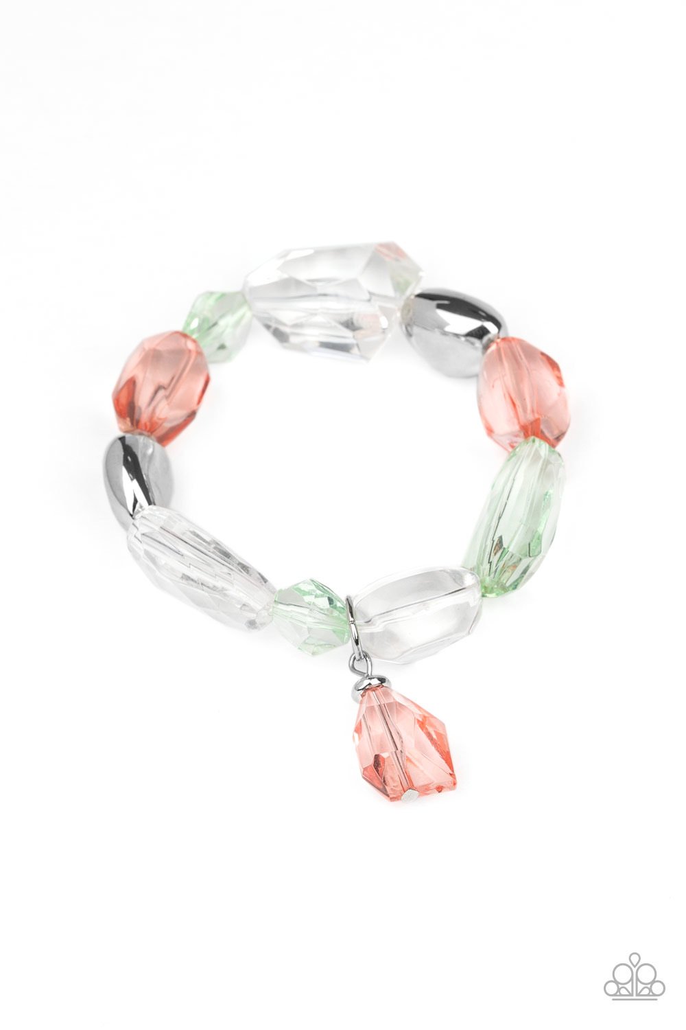 Gemstone Glamour - Multi Bracelet - Paparazzi Accessories - Paparazzi Accessories 