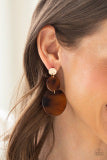 Miami Mariner - Gold Earrings - Paparazzi Accessories - Paparazzi Accessories 